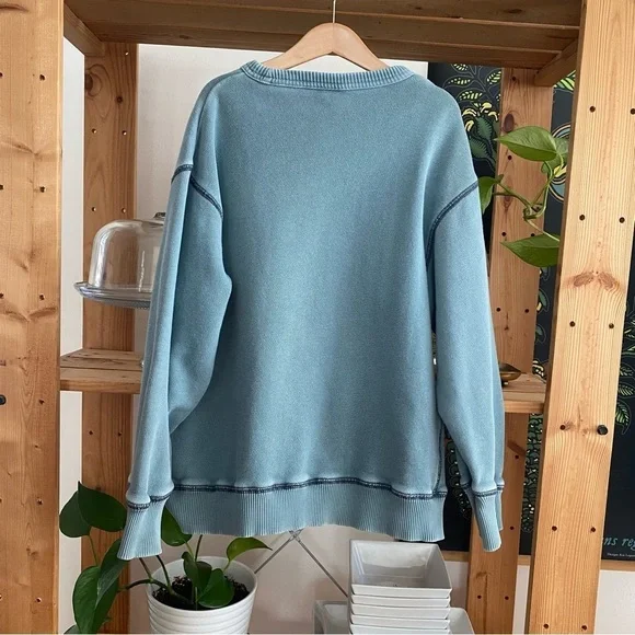 Mini Boden Blue Low Rider Cycle Club Crewneck Sweatshirt 10 - Picture 3 of 11